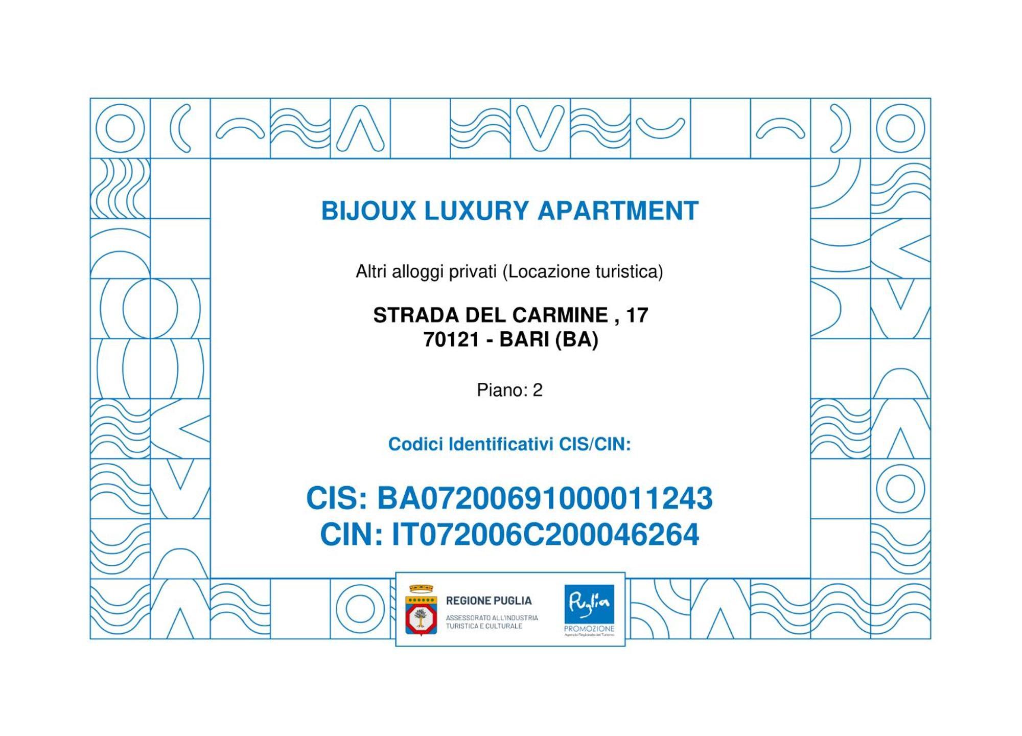 Bijoux Luxury Apartment In Old Town Bari Luaran gambar